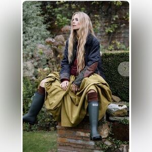 Classic Barbour Abbey Tall WELLIES in Olive Green. UK Women’s 8 / US 10. New!!